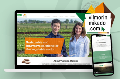 Vilmorin-Mikado dévoile son site web institutionnel www.vilmorinmikado.com